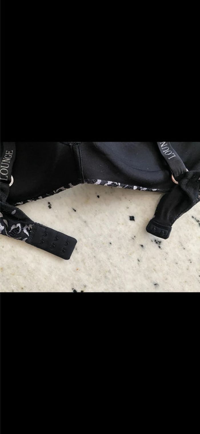 Soutien gorge noir sans armature Lounge 85D - photo numéro 5