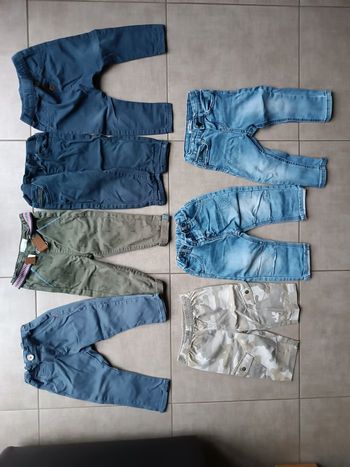 Lot pantalon 18 mois