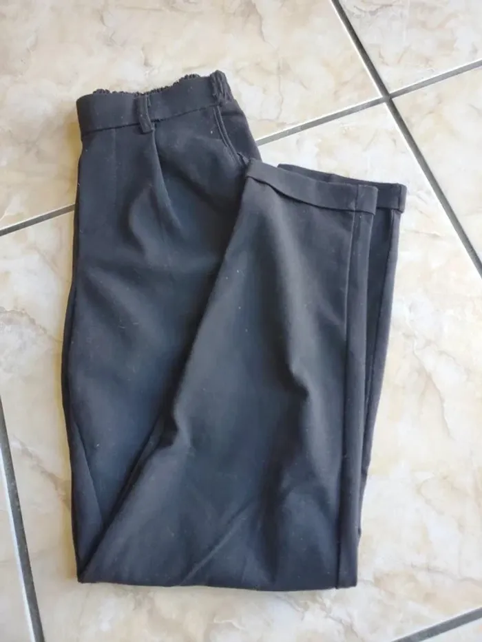 Pantalon noir Bershka taille 34 - photo numéro 5