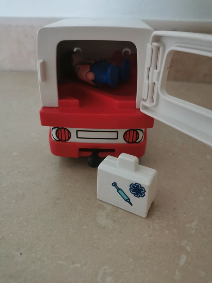 Playmobil 1 2 3 - ambulance - photo numéro 3