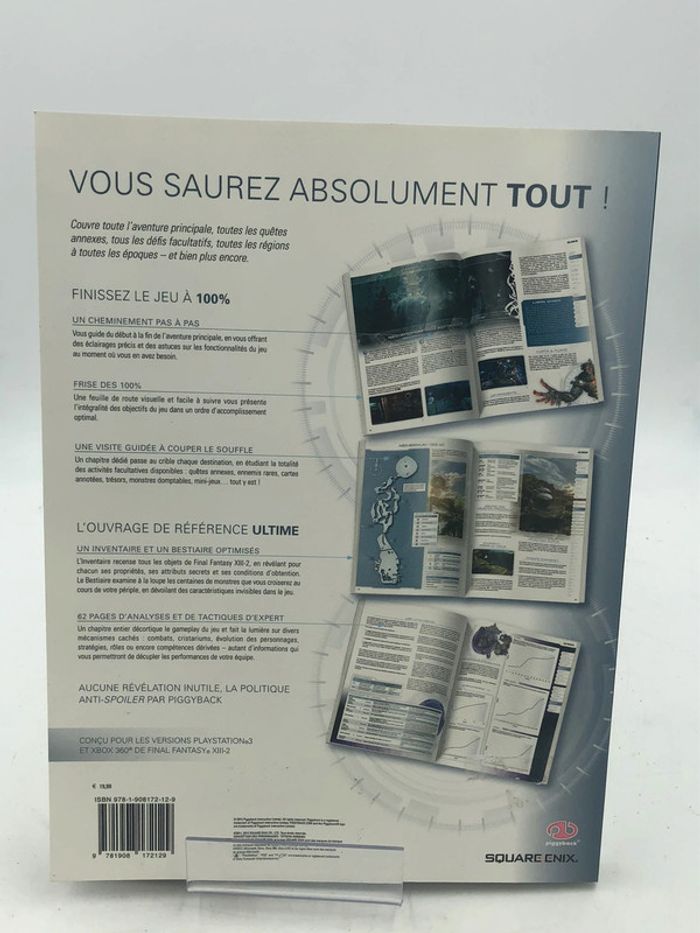 Guide officiel complet Final Fantasy XIII-2 - photo numéro 2