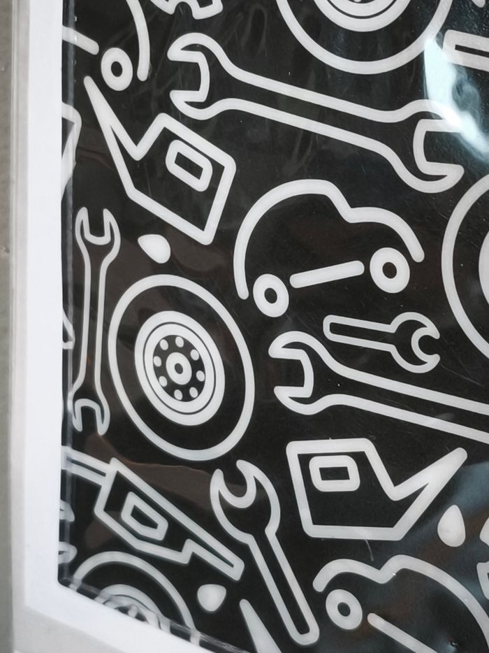 Porte vignette d'assurance adhésif - photo numéro 2