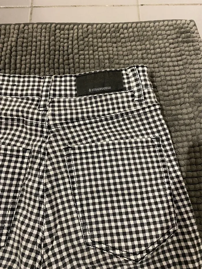 Pantalon skinny à carreaux - Stradivarius - photo numéro 8