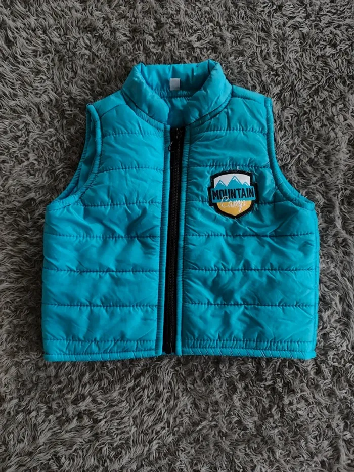 Manteau sans manches garçon