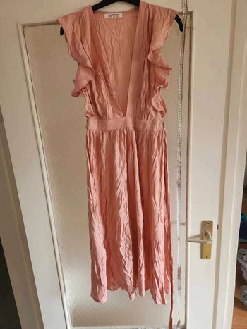 Robe  mi longue tablier