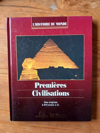 Livre Premières Civilisations
