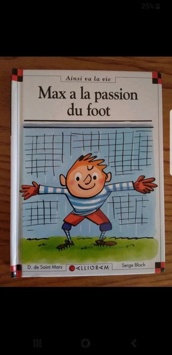 Max a la passion du foot