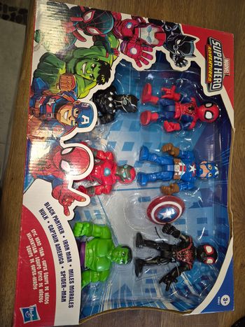 Marvel Super Hero Adventures Coffret 6 Figurines 12,5 cm neuf