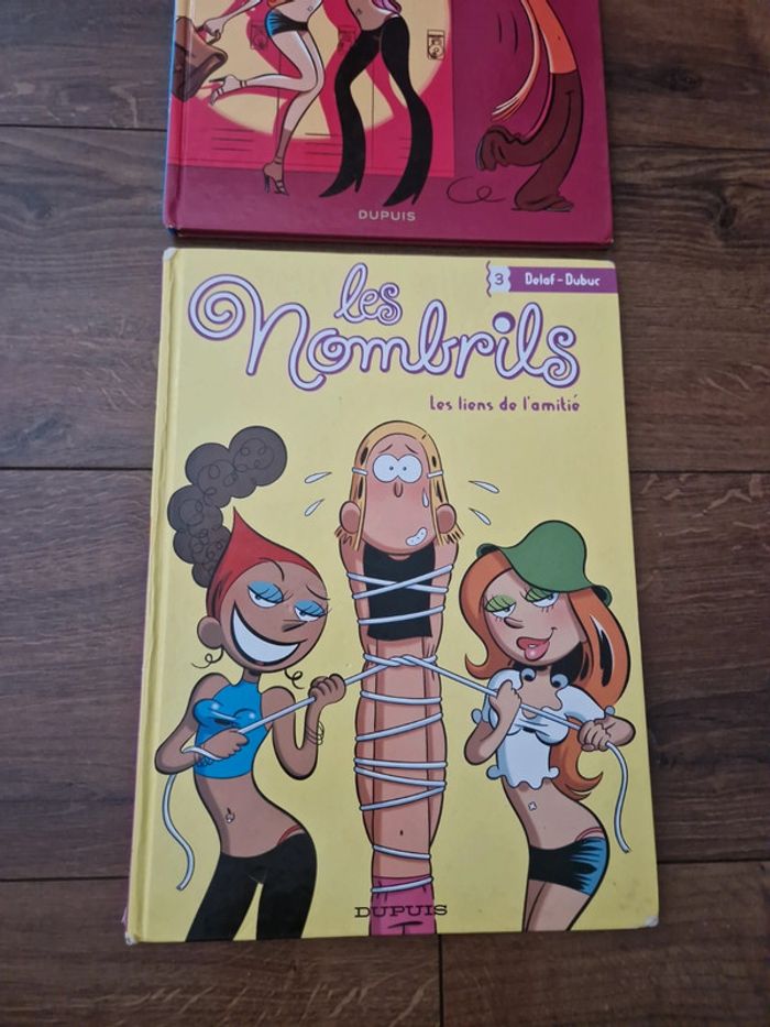 Lot de 2 bandes dessinées Les nombrils - photo numéro 3