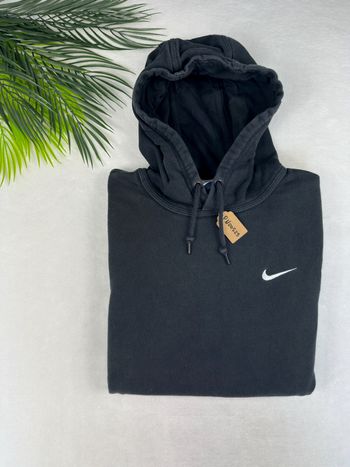 Hoodie Nike Homme Taille XL Noir État Satisfaisant Sweat à Capuche Vintage Streetwear 00525