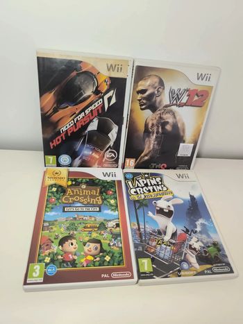 Wii - lot de 4 jeux