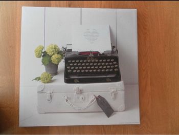 toile tableau romance shabby