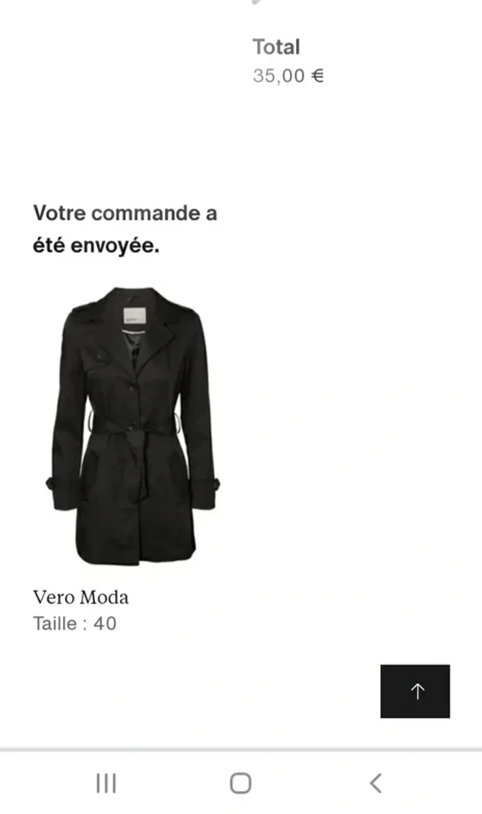 Très joli trench léger noir Vero Moda - photo numéro 15