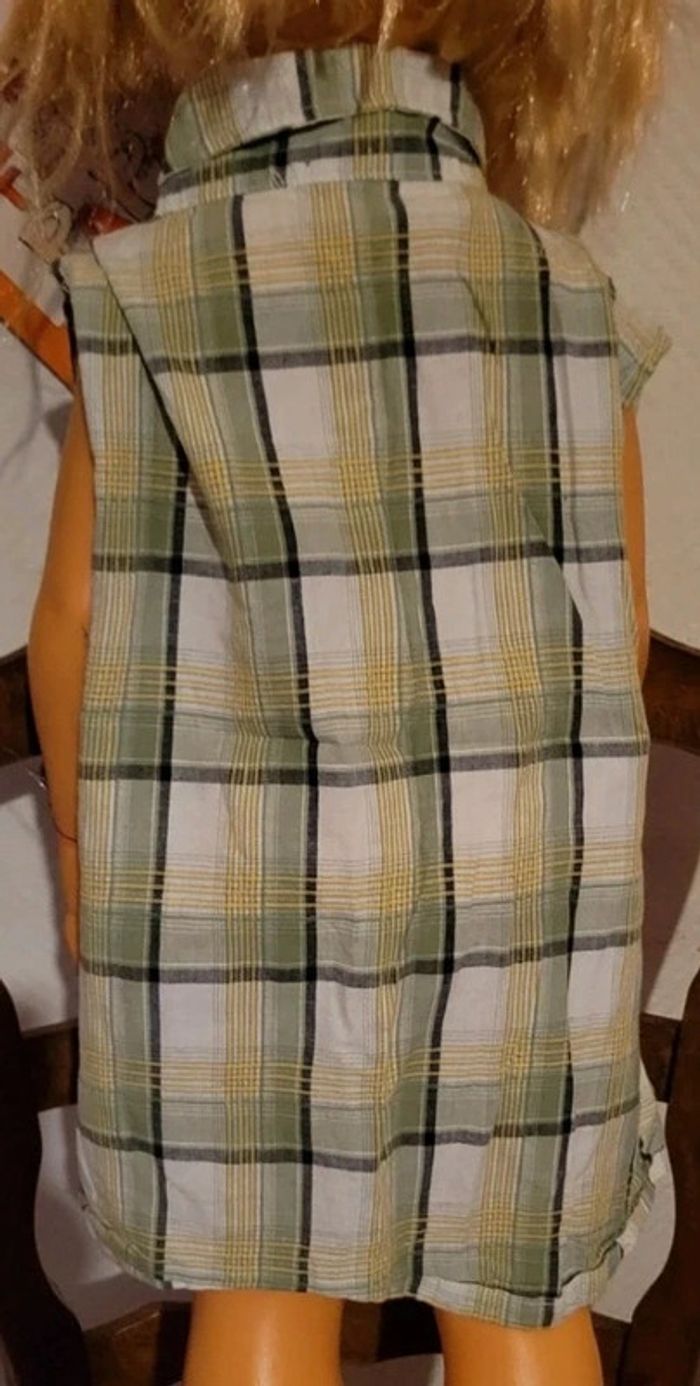 Chemise zippe sans manches - photo numéro 4