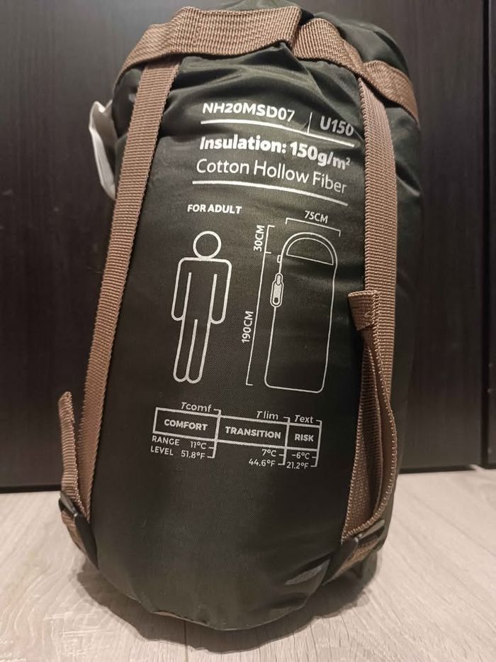 Sac de couchage Naturehike U150, neuf jamais utilisé, idéal camping printemps/été. - photo numéro 2