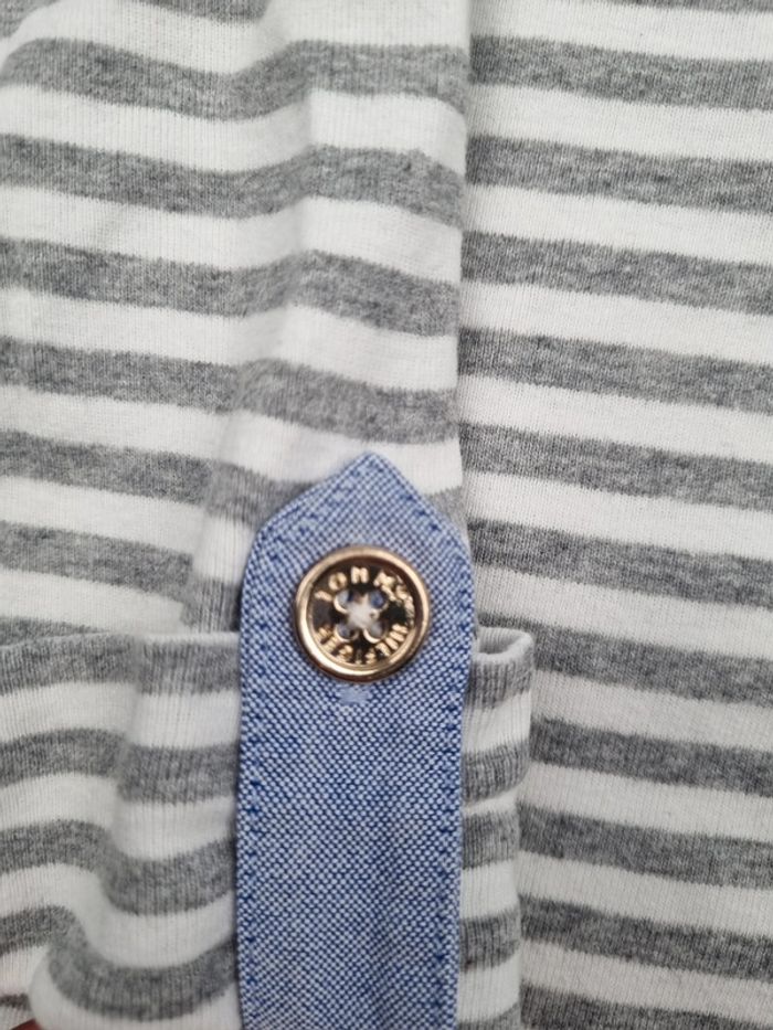 Sweat marinière Tommy Hilfiger – Taille M Femmes (mesures en photos) - photo numéro 6