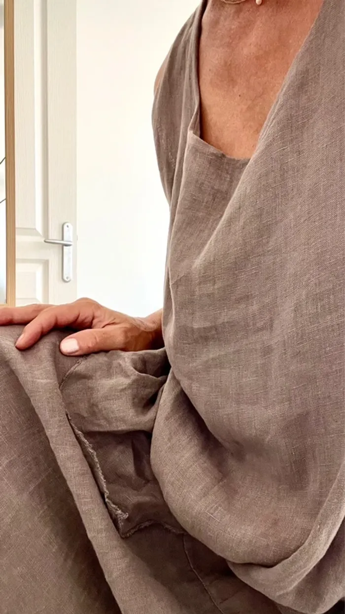 La robe en lin