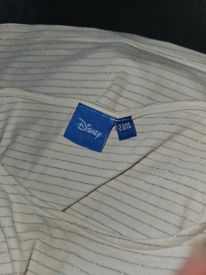 Tee shirt Anna reine des neiges disney 2 ans - photo numéro 3