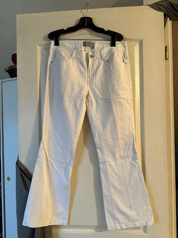 Jean blanc patte d’éléphant neuf