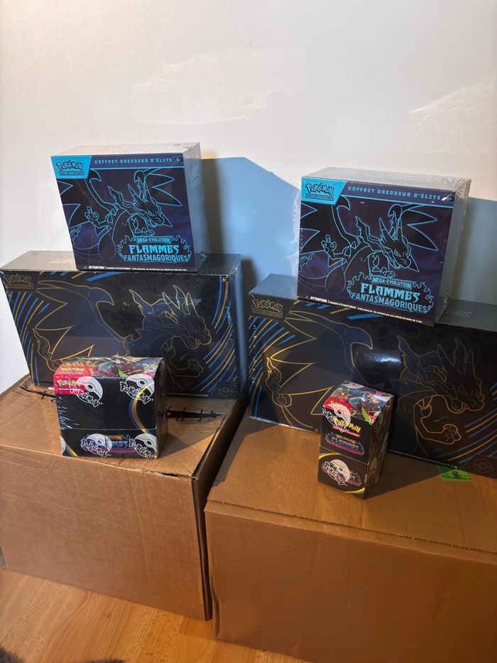 Etb / Upc / Demi display / display Flammes fantasmagoriques scellés - photo numéro 3