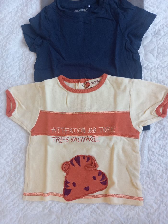Lot de 4 t-shirts 12 mois - photo numéro 4