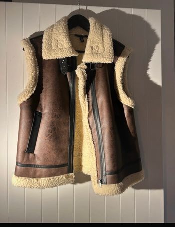 Veste aviateur sans manche fourree H&M