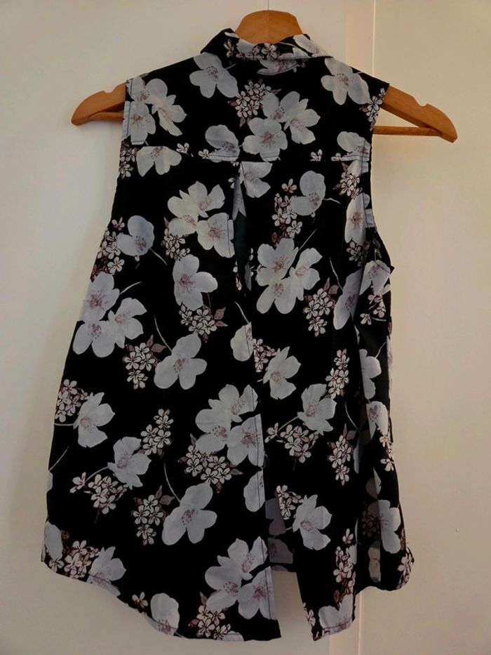 Blouse femme a fleurs - photo numéro 3