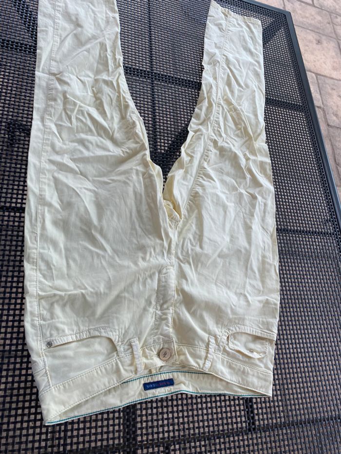 Pantalon jaune clair Trussardi w29 ou 38 40 - photo numéro 9