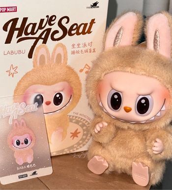 Popmart Labubu Have a Seat