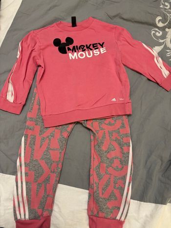 Survêtement jogging Mickey fille adidas 4 ans