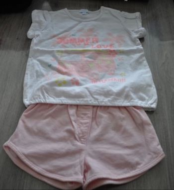 Ensemble été 3 ans fille 