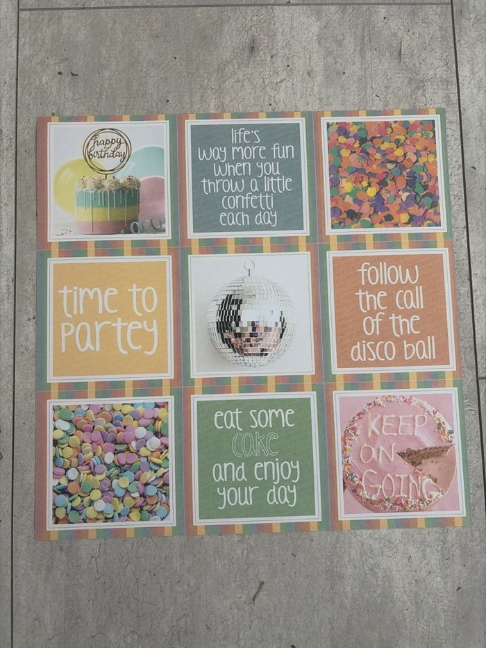 Lot de feuilles pour scrapbooking lot 7 - photo numéro 9