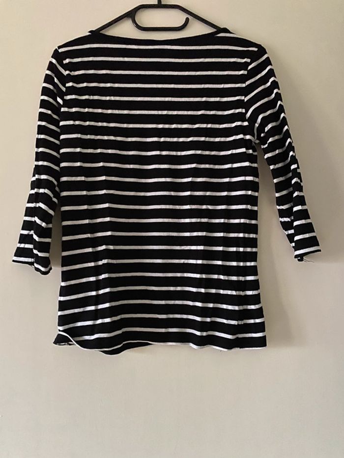 T-shirt manches 3/4 Jean Pascale Taille S - photo numéro 2