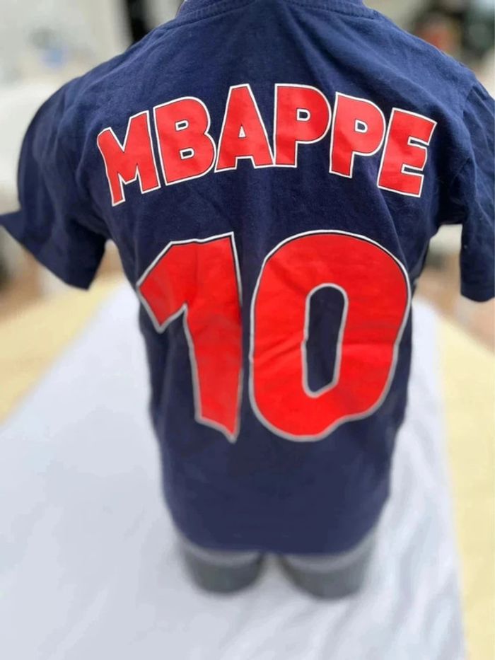 T shirt France M Bappe Numéro 10 - photo numéro 2