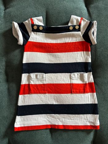 Jolie robe marine petit bateau 6 mois