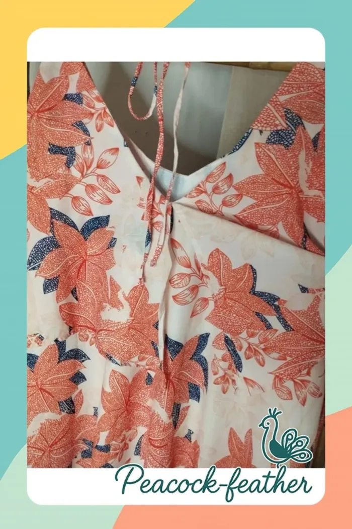 Robe orange edji neuve 42 - photo numéro 9