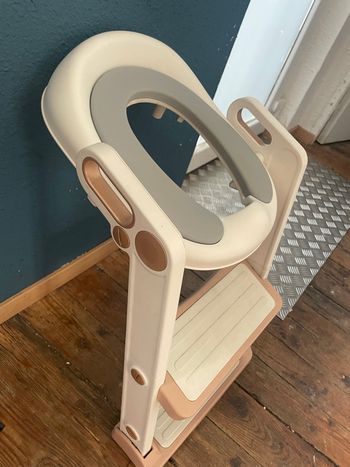 Réducteur toilette  rose