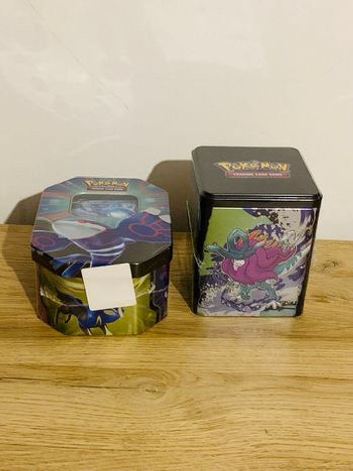 2 boites scellé Pokémon : tin cube + pokebox - photo numéro 6