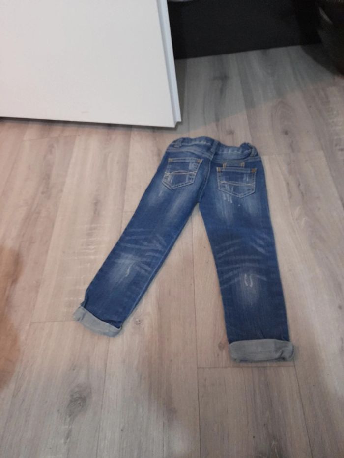 Jeans à revers 4 ans - photo numéro 4