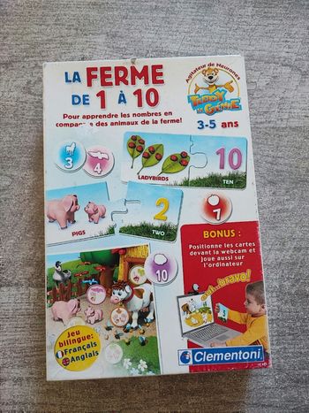 Jeux la ferme de 1 à 10