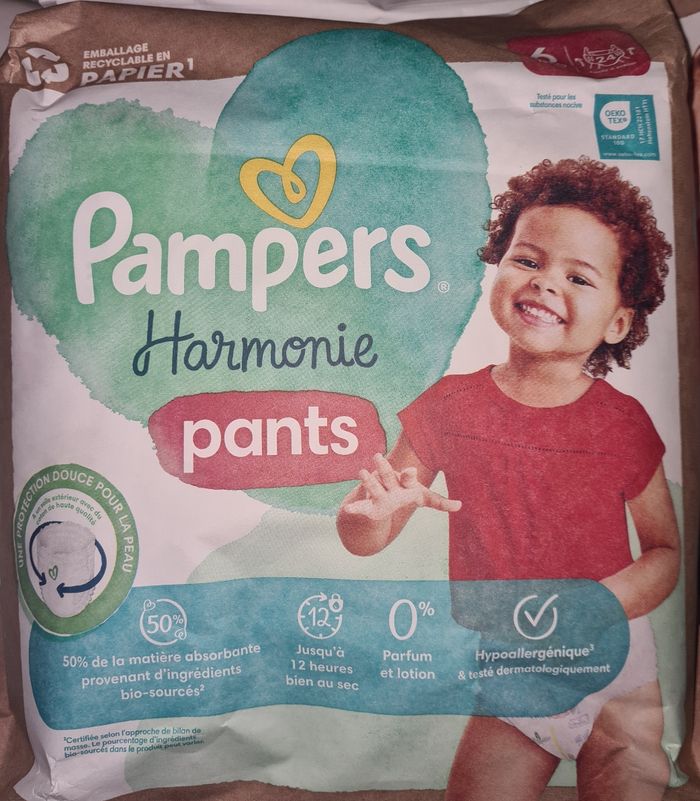 Couches Harmonie Pants taille 6