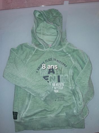 Pull à capuche garçon 8a