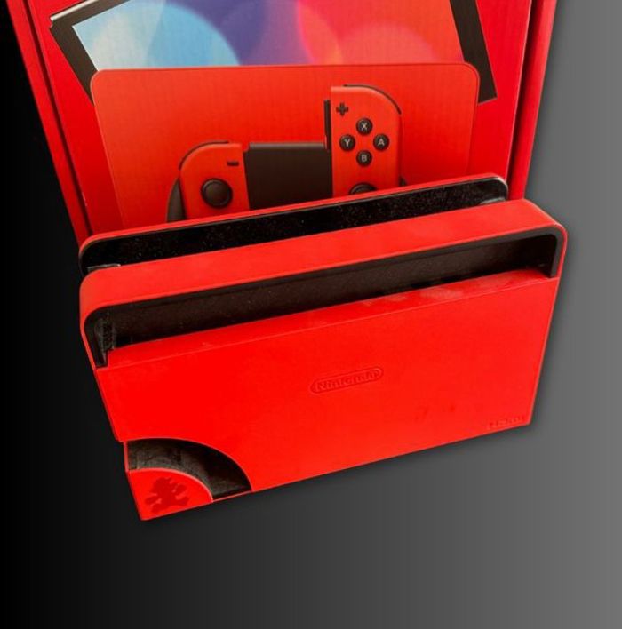 Nintendo Switch oled rouge - photo numéro 3