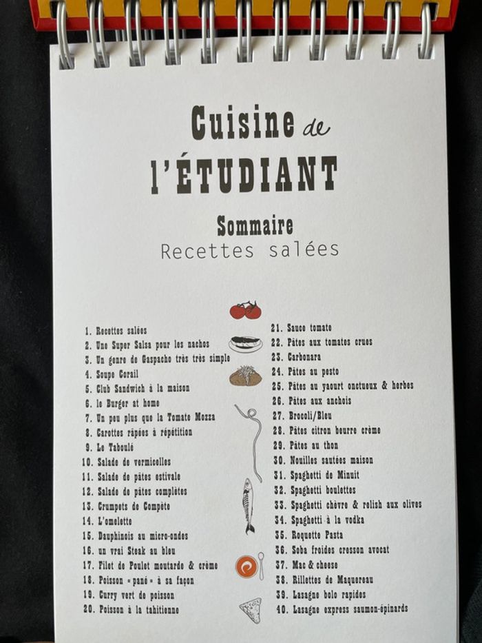 Spécial étudiant 80 fiches recettes - photo numéro 4