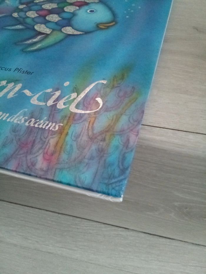 Arc en ciel le plus beau poisson des océans,édition spéciale argentée rare prix ferme - photo numéro 8