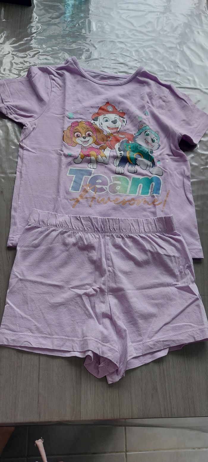 Pyjamas Pat patrouille taille 5/6 ans - photo numéro 3