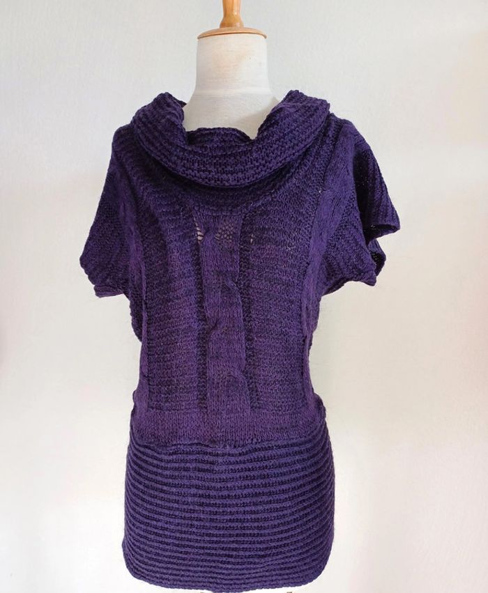 Pull long tricot taille unique - photo numéro 3