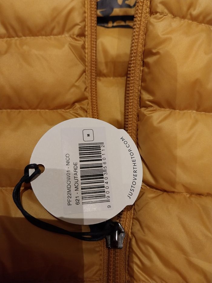 Doudoune légère jott homme taille M modèle nico neuve - photo numéro 4