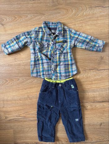 Chemise et pantalon bébé 6 mois