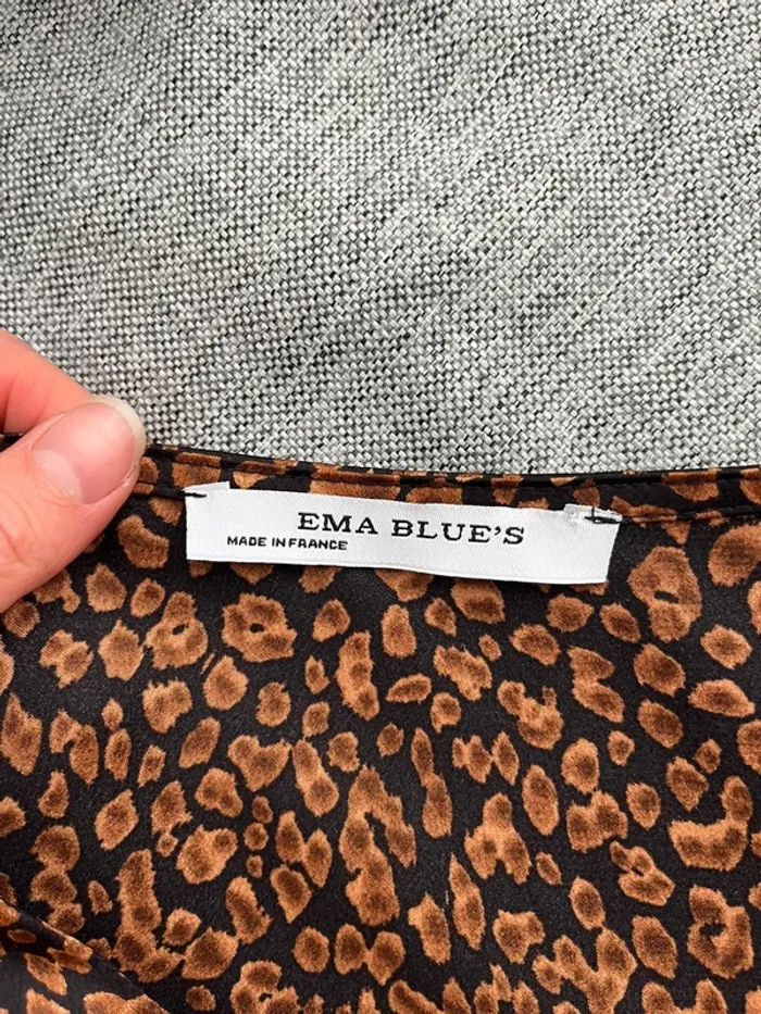 Robe marron et noire Ema Blues - photo numéro 8